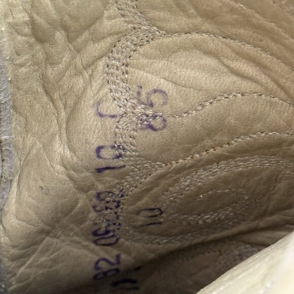 ✅Vintage Dan Post Brown Teju Lizard Leather Western Boots Men’s 10 Embroidered - Picture 2 of 11